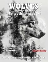 WOLVES Tattoo Artist's Book - Shades of the Wild Vol.3