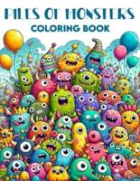 Piles of Monsters Coloring Book