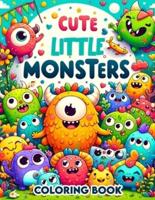 Cute Little Monsters Coloring Book