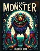 Creepy Monster Coloring Book