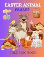 Easter Animal Parade Coloring Book