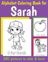 ABC Coloring Book for Sarah