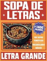 Sopa De Letras (+1400 Palabras) Letra Grande