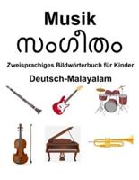 Deutsch-Malayalam Musik Zweisprachiges Bildwörterbuch Für Kinder