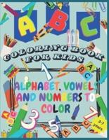 ABC Coloring Book for Kids