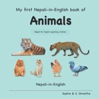 My First Nepali-in-English Book of Animals