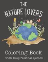 The Nature Lovers Coloring Book