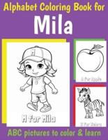 ABC Coloring Book for Mila