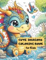 Cute Dragon Coloring Book for Kids