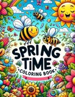 Spring Time Coloring Book