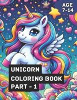 Unicorn Coloring Book - Part 1
