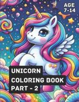 Unicorn Coloring Book - Part 2