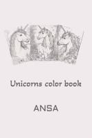 ANSA Unicorns Coloring Book