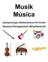Deutsch-Portugiesisch (Brasilianisch) Musik / Música Zweisprachiges Bildwörterbuch Für Kinder