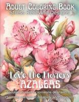"Love the Flowers" Azaleas Coloring Book