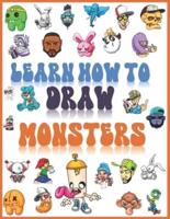 Learn How to Draw CUTE Monsters