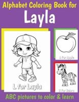 ABC Coloring Book for Layla
