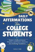 Daily Affirmations For College Students