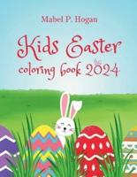 Kids Easter Coloring Book 2024