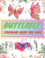 80 Beautiful Butterfly Coloring Book