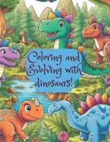 Coloring and Evolving With Dinosaurs!