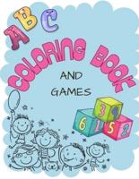 ABC and 1 to 10 Numbers Coloring Book