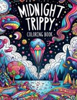 Midnight Trippy Coloring Book