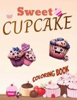 Sweet Cupcake Coloring Book For Kids