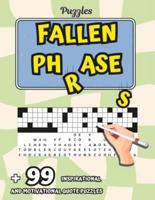 Fallen Phrases Puzzle Book for Beginners to Experts LEVELS
