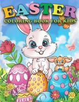 Easter Coloring Book For Kids Ages 4-10