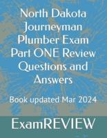 North Dakota Journeyman Plumber Exam Part ONE Review Questions and Answers