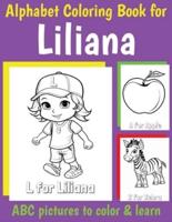 ABC Coloring Book for Liliana