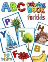 ABC Coloring Book for Kids 3-5 Years