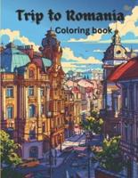 Trip to Romania Coloring Book
