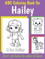 ABC Coloring Book for Hailey