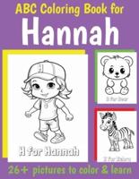 ABC Coloring Book for Hannah