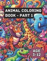 Animal Coloring Book - Part 1