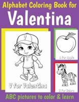 ABC Coloring Book for Valentina