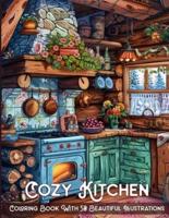 Cozy Kitchen Coloring Book