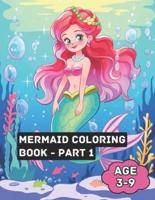 Mermaid Coloring Book - Part 1