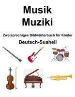 Deutsch-Suaheli Musik / Muziki Zweisprachiges Bildwörterbuch Für Kinder
