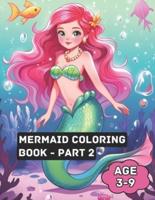 Mermaid Coloring Book - Part 2