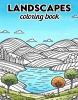 Landscapes Coloring Book