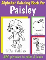 ABC Coloring Book for Paisley