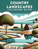 Country Landscapes Coloring Book