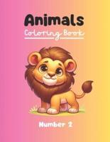 Animals Coloring Book For Kids 2