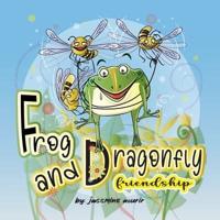 Frog and Dragonfly Friendship