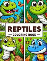 Reptiles Coloring Book