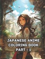 Japanese Anime Coloring Book - Part 1