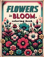 Flowers in Bloom Coloring Book